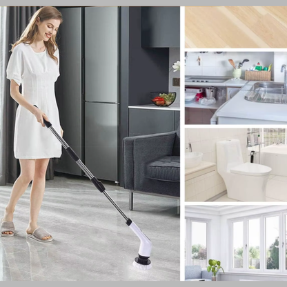 Cepillo Limpieza Eléctrico 9 en 1 – Brillo total sin esfuerzo