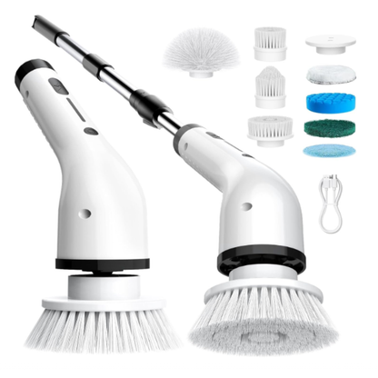 Cepillo Limpieza Eléctrico 9 en 1 – Brillo total sin esfuerzo