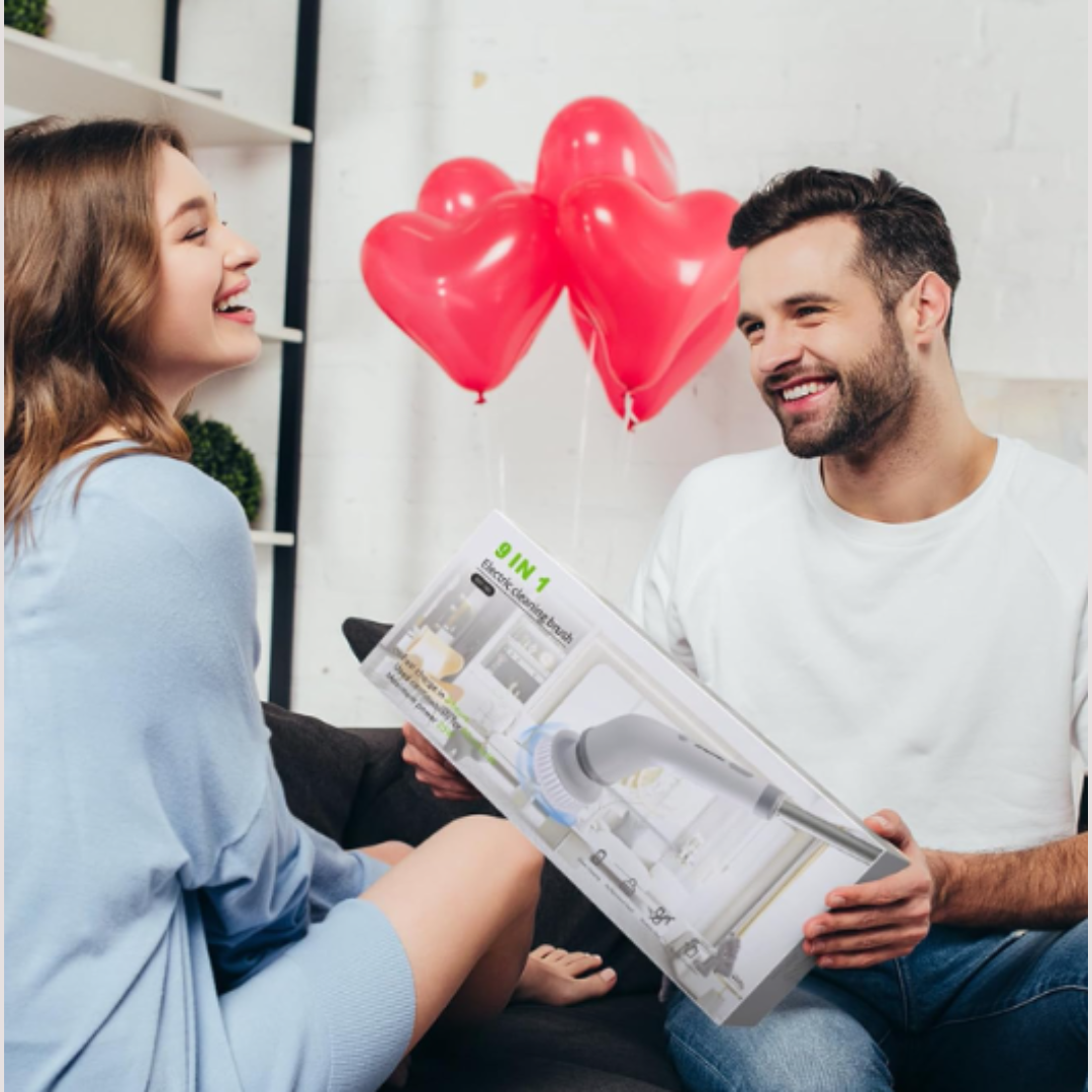 Cepillo Limpieza Eléctrico 9 en 1 – Brillo total sin esfuerzo